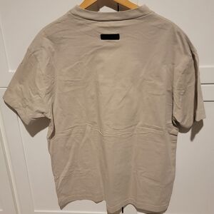 Essentials Fear Of God T-Shirt Beige Size L